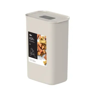 Porta Racao Retangular Bege Ou 2.3L